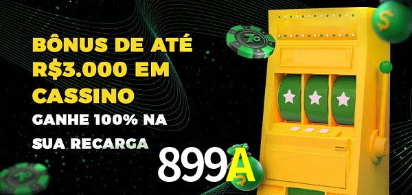 899A melhor bônus de depósito